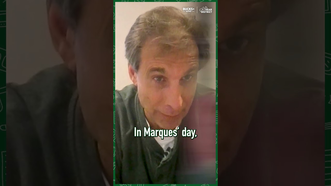 Mad Dog is rollin' with the Marques Johnson-era Bucks. 🐶🗣️