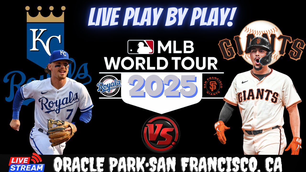 🔴MLB LIVE (KANSAS CITY ROYALS vs. SAN FRANCISCO GIANTS) - 🔴LIVE BASEBALL 🔴LIVE WATCH