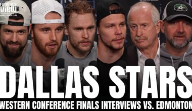 Dallas Stars Full WCF Media Day vs. Edmonton Oilers With Mikko Rantanen, Jake Oettinger & More