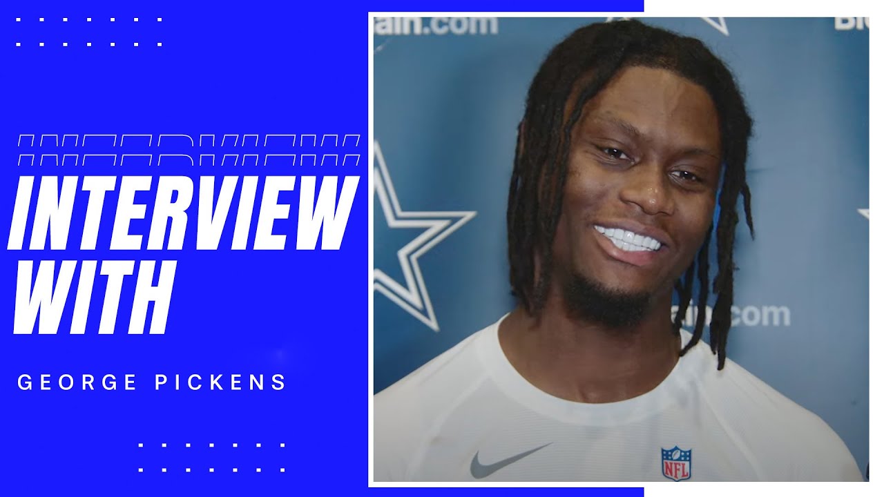 George Pickens: I'm a Chill Guy That Likes to Work | Dallas Cowboys 2025