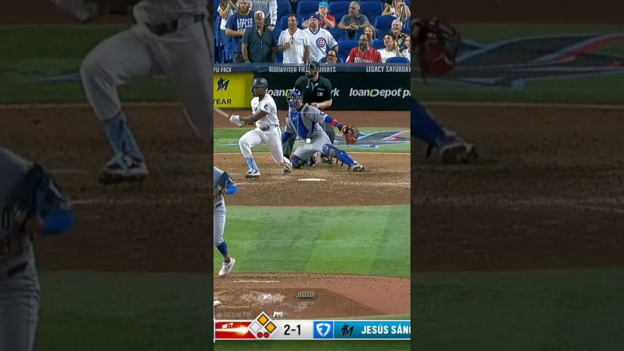 Miami deja al campo a los Cubs! #mlb #baseball #sports #miami #marlins #cubs #chicago