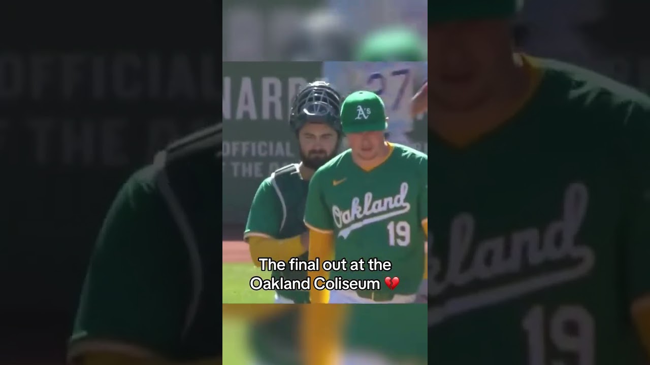 57 years of baseball in Oakland ended in front of a sellout crowd 👏