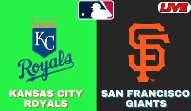 LIVE : San Francisco Giants Vs Kansas City Royals | MLB 2025 | Baseball Match Score | May 19 2025