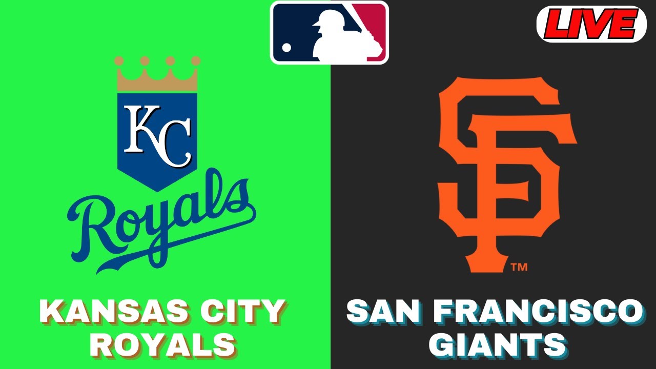 LIVE : San Francisco Giants Vs Kansas City Royals | MLB 2025 | Baseball Match Score | May 19 2025