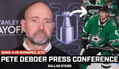Pete DeBoer on Heiskanen’s Playoff Debut & How Stars Can ELIMINATE Winnipeg