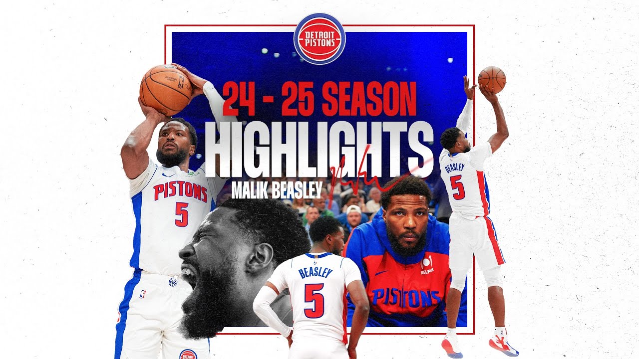 Malik Beasley 2024-25 Season Highlights | Detroit Pistons #nba #detroitpistons #pistons