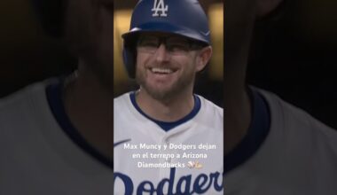 DODGERS: MAX MUNCY PEGA WALK-OFF vs ARIZONA DIAMONDBACKS en MLB 2025