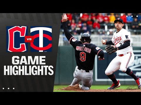 Guardians vs. Twins Game 2 Highlights (5/21/25) | MLB Highlights