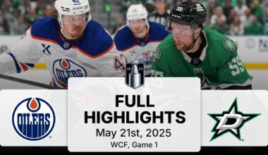 NHL Playoff Highlights | Oilers vs. Stars | Gm 1 | May 21, 2025