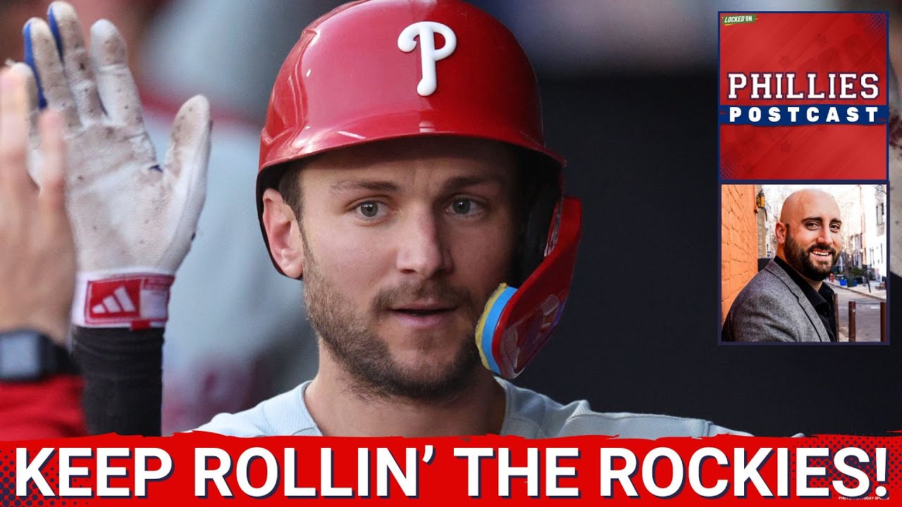 PHILLIES POSTCAST: Philadelphia Phillies Bats beat up on Colorado Rockies AGAIN in 9-5 win!