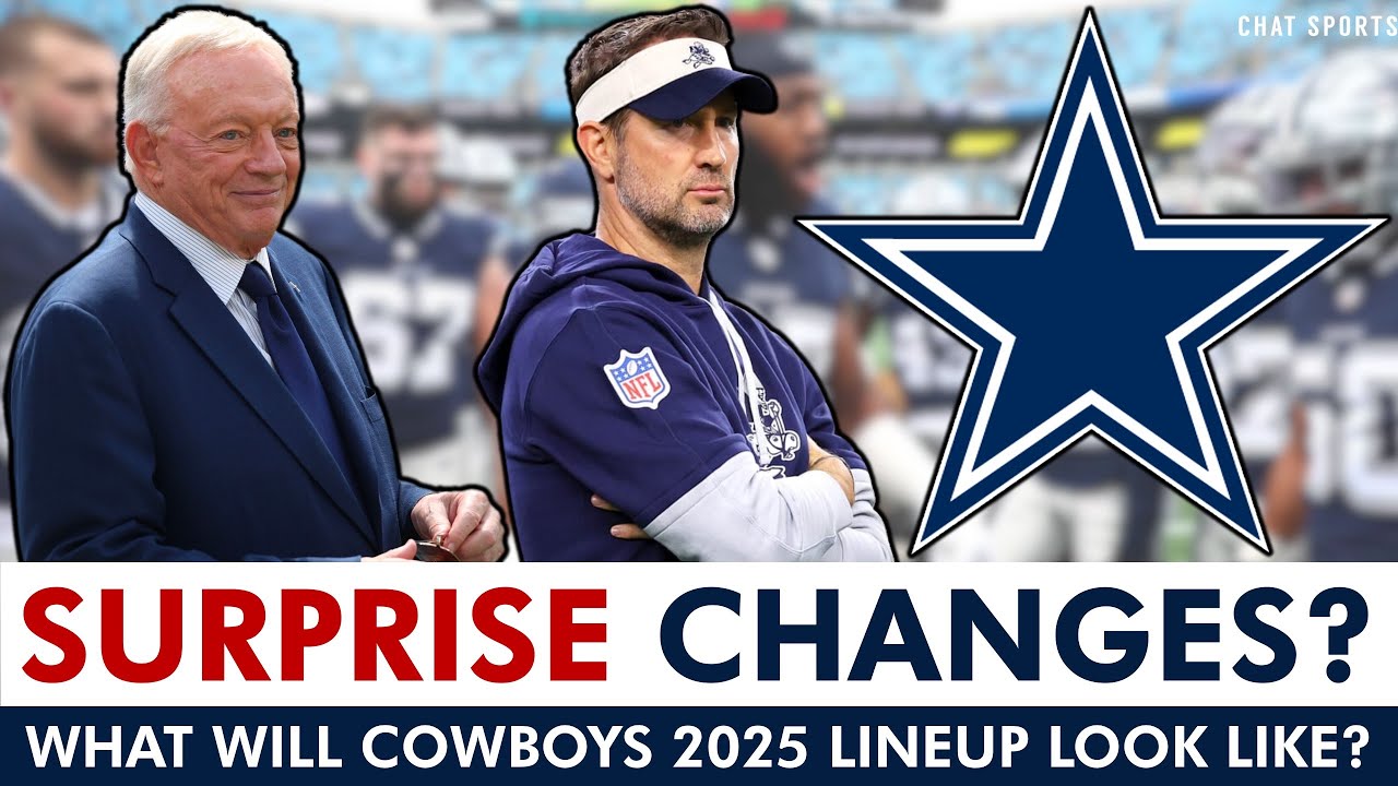Cowboys Making MAJOR CHANGES To Starting Lineup Before 2025 NFL Season? Dallas Cowboys Rumors & News