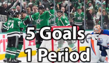 Dallas Stars' EPIC 3rd Period SHOCKS the Edmonton Oilers in Game 1 NHL Playoffs!