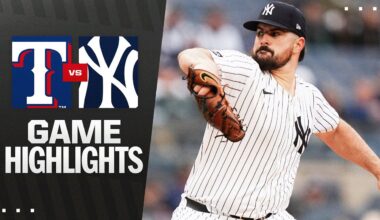Rangers vs. Yankees Game Highlights (5/22/25) | MLB Highlights