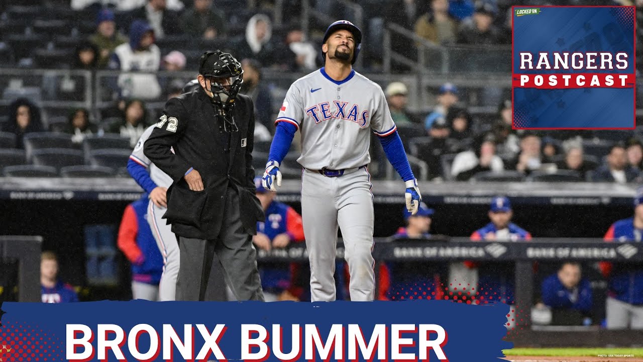 RANGERS POSTCAST: The Rangers gave up a walk-off HR and lost to the Yankees