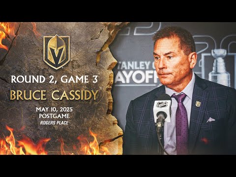 Round 2, Game 3 | Bruce Cassidy Postgame: There's A Lot Of Hockey Left