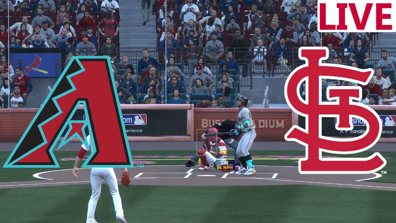 🔴LIVE🔴Arizona Diamondbacks vs St Louis Cardinals/May 23/ Mlb Envivo/  MLB The show 25