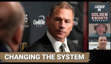 Can Vegas Golden Knights coach Bruce Cassidy change the system?