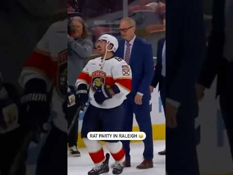 Panthers Celebrate By Firing Rats At Brad Marchand 🐀