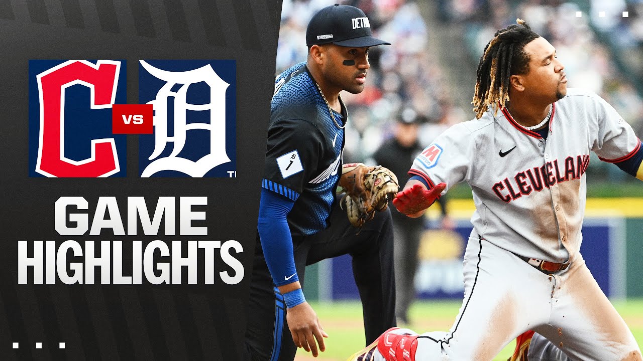 Guardians vs. Tigers Game Highlights (5/23/25) | MLB Highlights