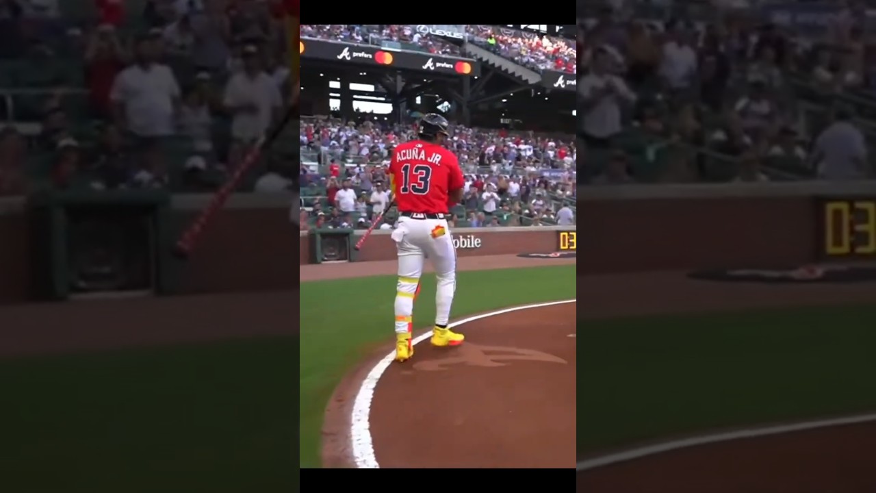 HE'S BACK!!! #baseball #ronaldacunajr