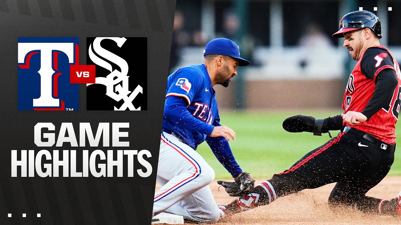 Rangers vs. White Sox Game Highlights (5/23/25) | MLB Highlights