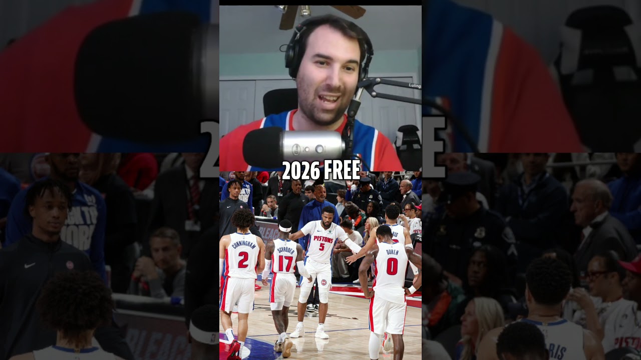 Detroit Pistons Will WANT To Have Cap Space In 2026