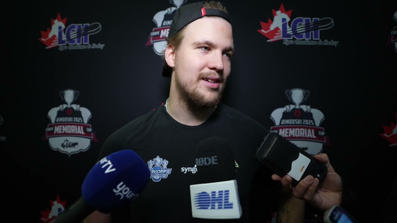 May. 23/25 Memorial Cup Availability - Kasper Halttunen (London Knights)