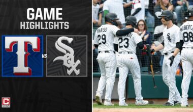 Chicago White Sox vs. Texas Rangers - Game Highlights (5/24/25)