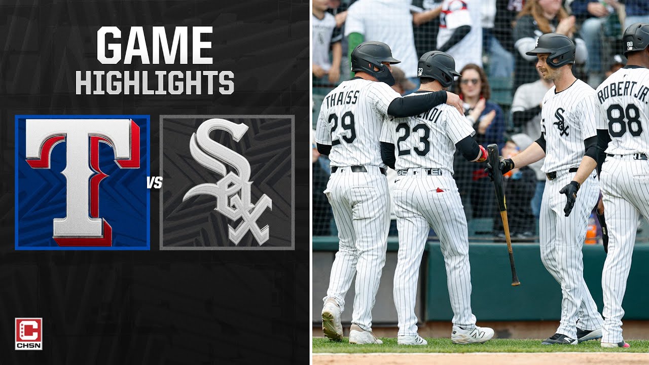 Chicago White Sox vs. Texas Rangers - Game Highlights (5/24/25)