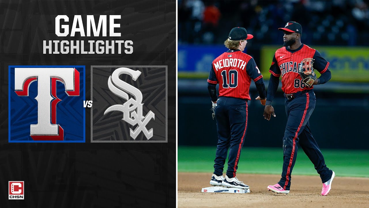 Chicago White Sox vs. Texas Rangers - Game Highlights (5/23/25) | CHSN Chicago White Sox