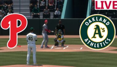 🔴LIVE 🔴Philadelphia Phillies vs Oakland Athletics/May 23/Major League Baseball/MLB the show 25