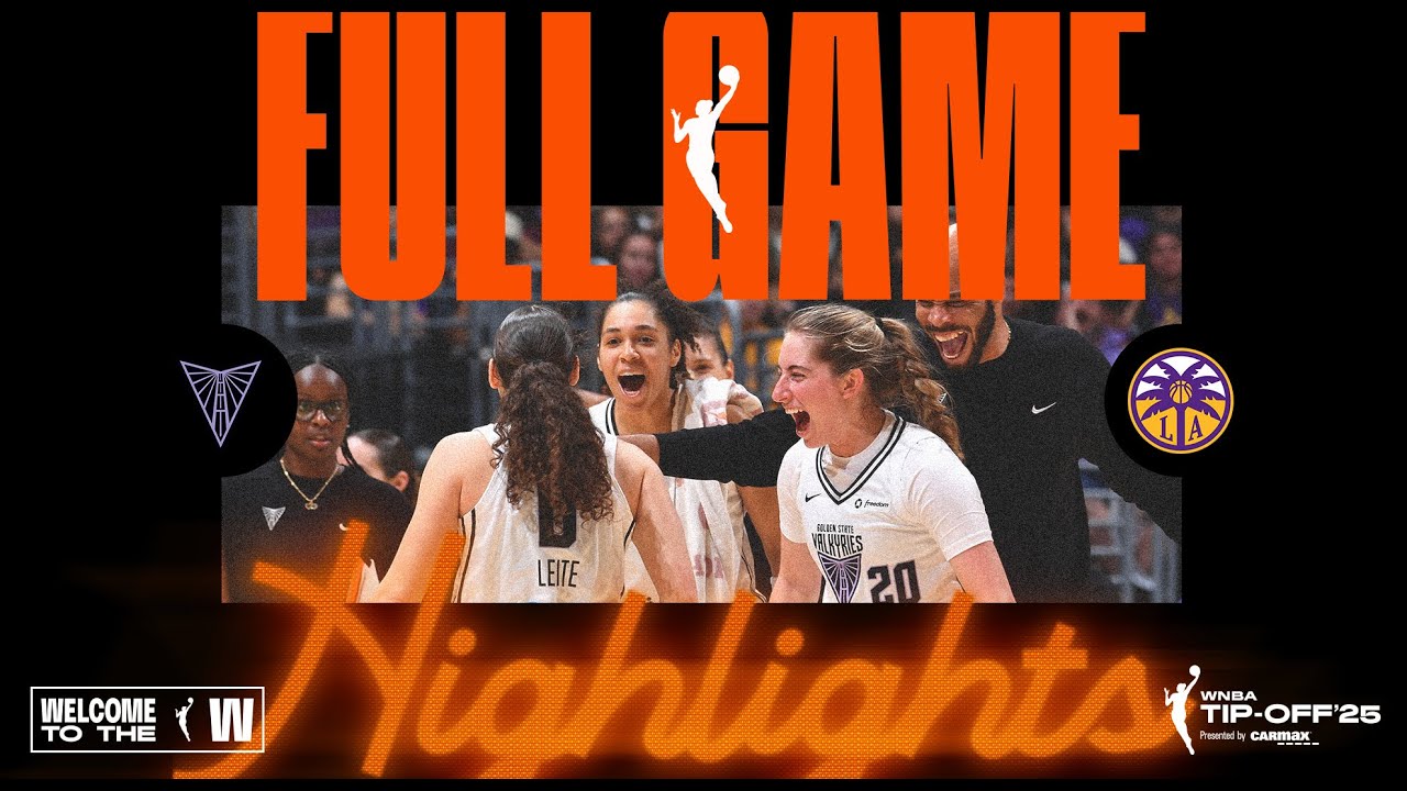 Golden State Valkyries vs. Los Angeles Sparks | FULL GAME HIGHLIGHTS | May 23, 2025