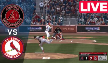 🔴 LIVE: Arizona Diamondbacks vs St. Louis Cardinals | MLB Full Game | May 25, 2025 | Highlights