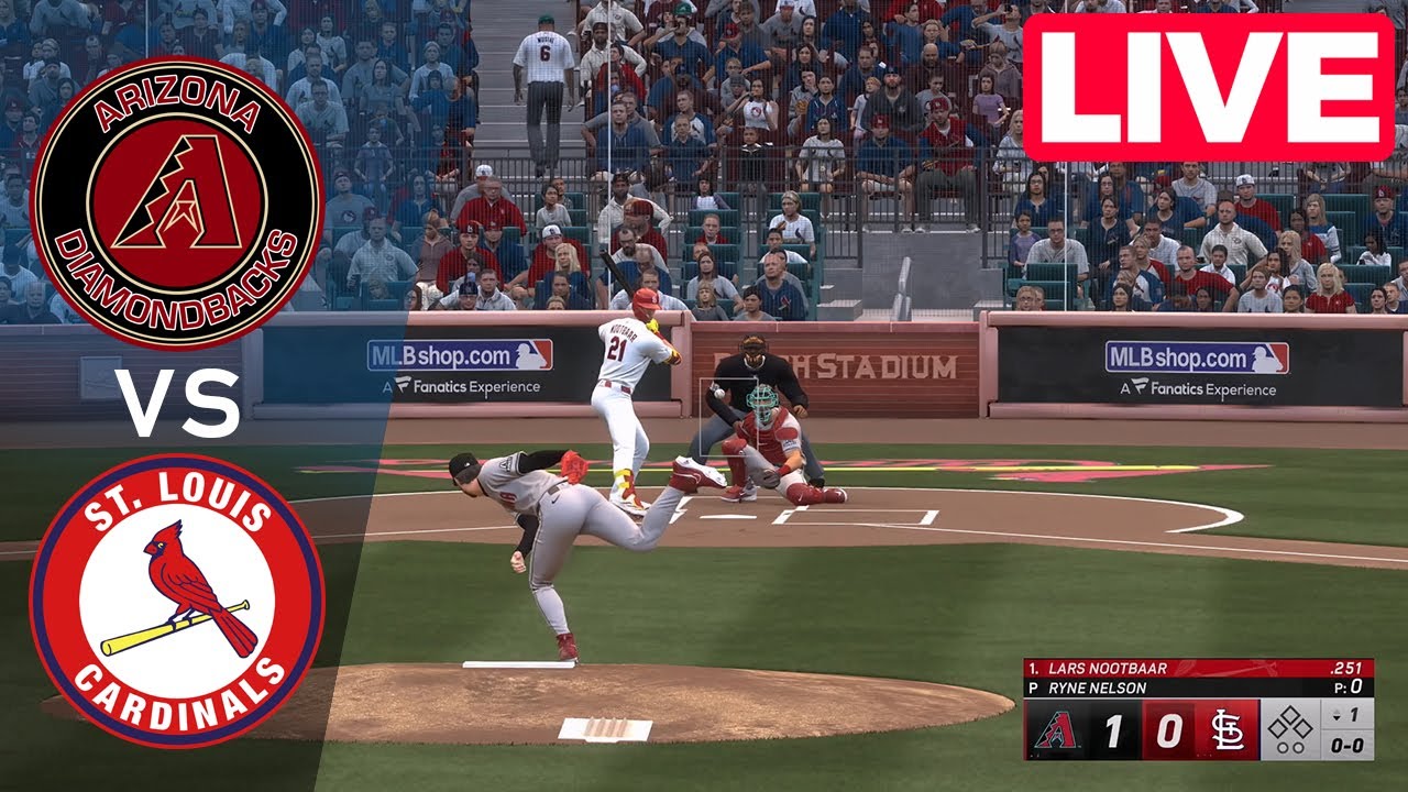 🔴 LIVE: Arizona Diamondbacks vs St. Louis Cardinals | MLB Full Game | May 25, 2025 | Highlights