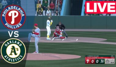 🔴 LIVE: Philadelphia Phillies vs Oakland Athletics | MLB Full Game | May 25, 2025 | Highlights