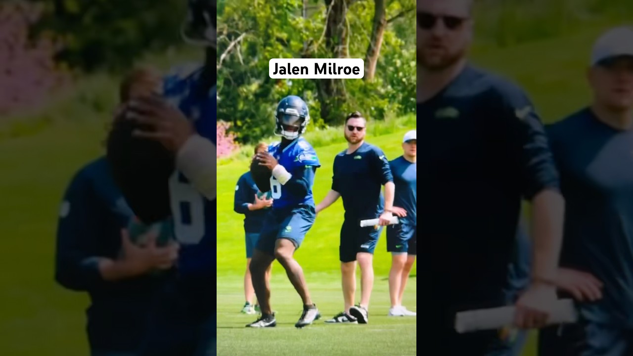 Jalen Milroe Looks PROMISING At Seahawks Minicamp
