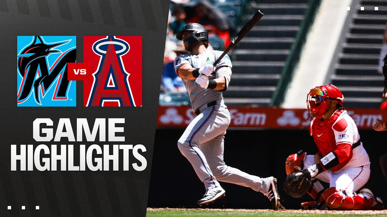 Marlins vs. Angels Game Highlights (5/25/25) | MLB Highlights