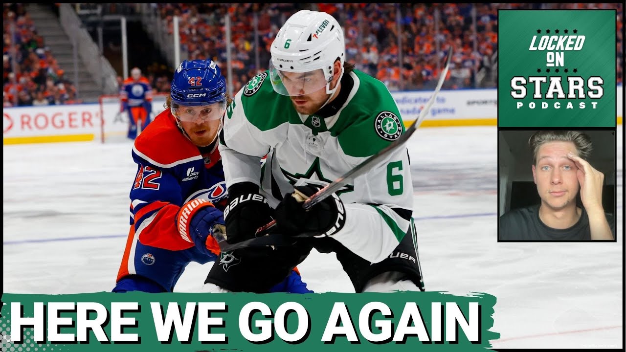 GAME 3 REACTION: Dallas Stars Offensive Woes Continue in 6-1 Thumping by Edmonton