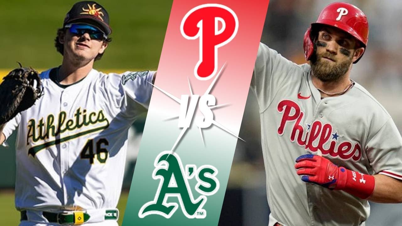 Philadelphia Phillies VS. Oakland Athletics | LIVE Reactions | Play-By-Play | Watch Party