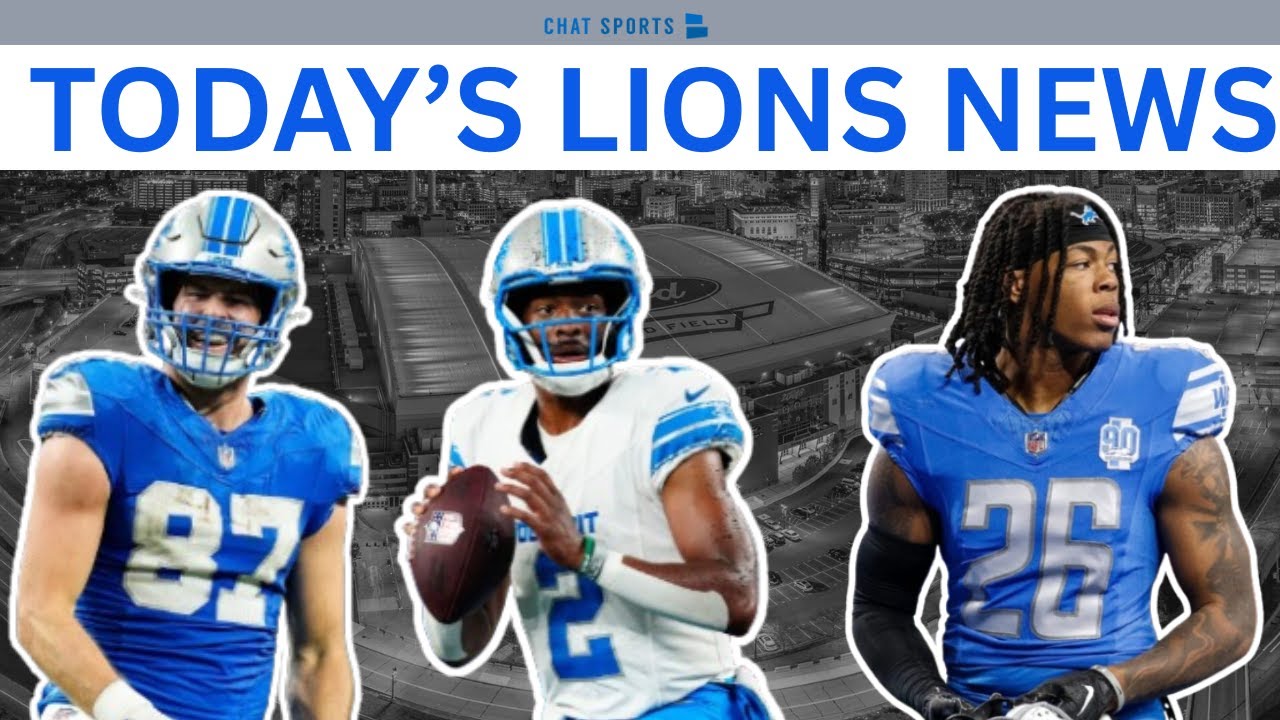 Detroit Lions News: Sam LaPorta Healthy, Alex Anzalone Pay Raise? Jahmyr Gibbs Controversy