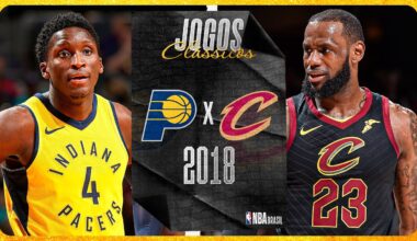 🔴 NBA: Indiana Pacers x Cleveland Cavaliers (2018) | JOGOS CLÁSSICOS