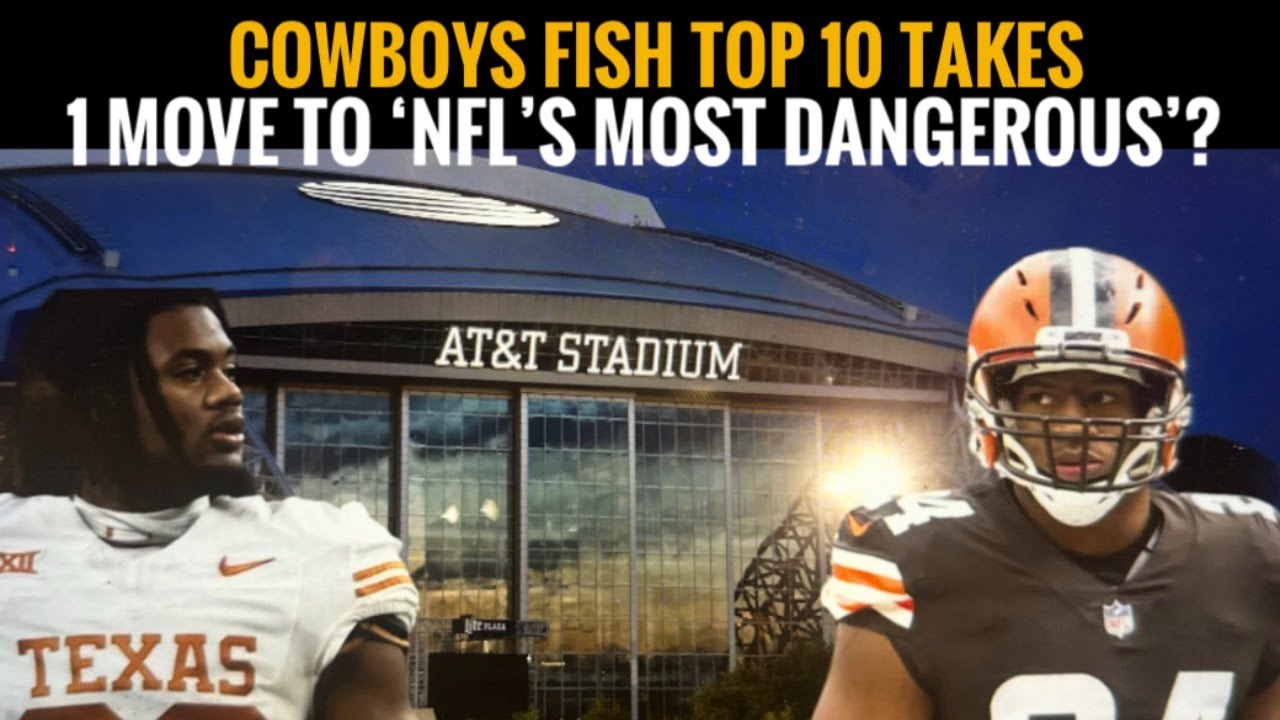 #DallasCowboys Fish at 6 Live! One Move to 'The Most Dangerous Offense in the #NFL !'