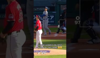 OHTANI WASTED NO TIME 🤯🔥