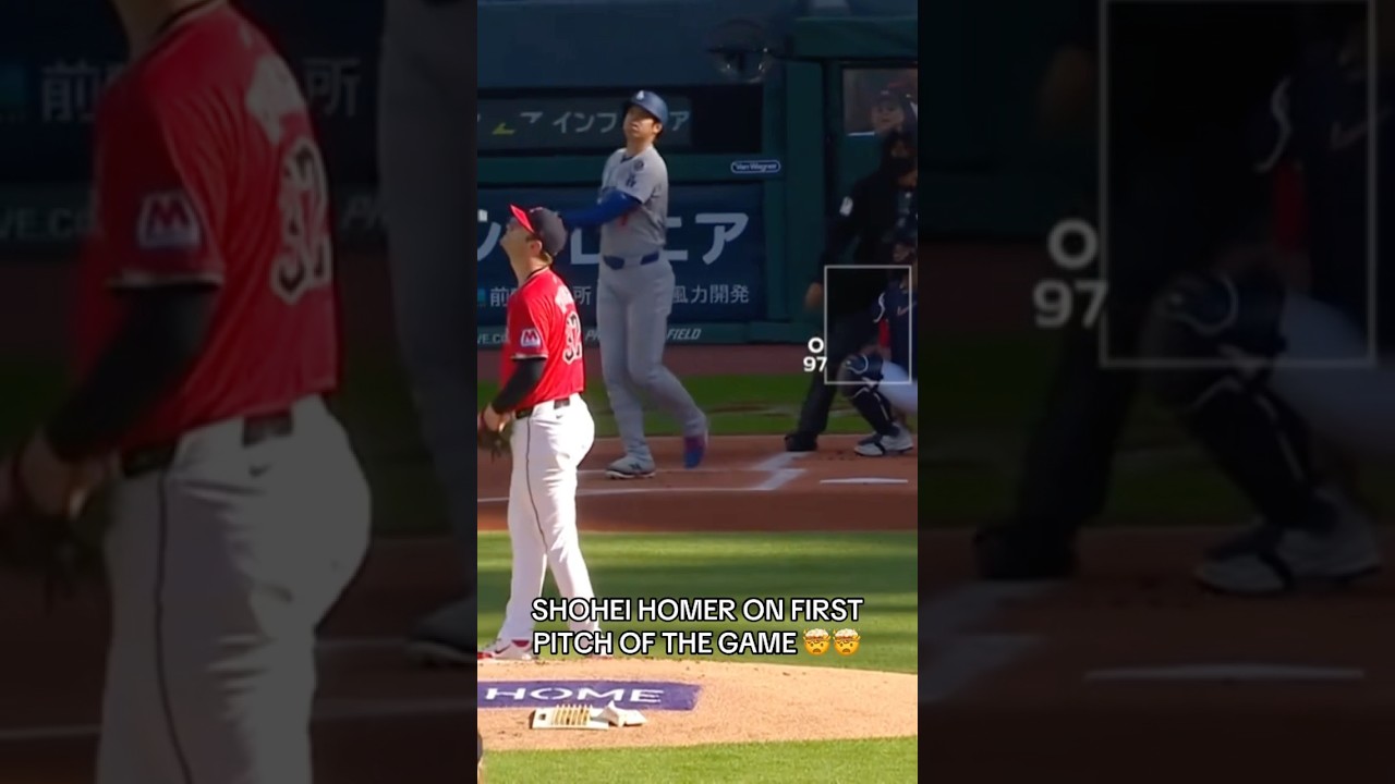 OHTANI WASTED NO TIME 🤯🔥