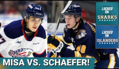Sharks and Islanders CLASH Over TOP DRAFT PICKS | Will Misa or Schaefer DOMINATE?