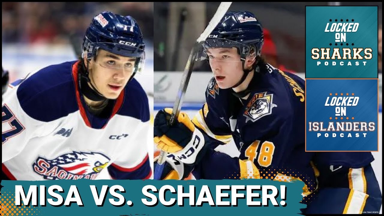 Sharks and Islanders CLASH Over TOP DRAFT PICKS | Will Misa or Schaefer DOMINATE?