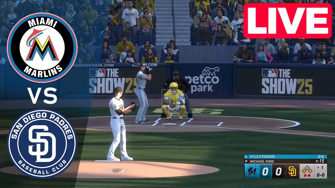 🔴 LIVE: San Diego Padres vs Miami Marlins | MLB Full Game | May 26, 2025 | Highlights