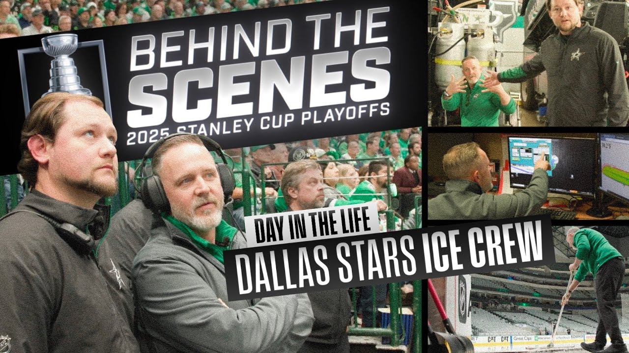 Behind the Scenes: Spend a Day with the Dallas Stars Ice Crew