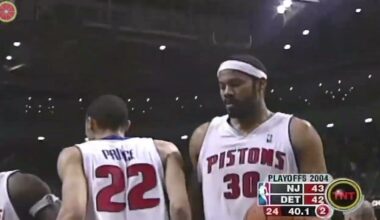 Throwback NBA Playoffs ECSF 2004.5.14 New Jersey Nets at Detroit Pistons G5 FHD