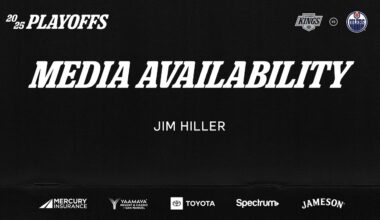 Head Coach Jim Hiller | 04.30.25 LA Kings depart for Edmonton for Game 6